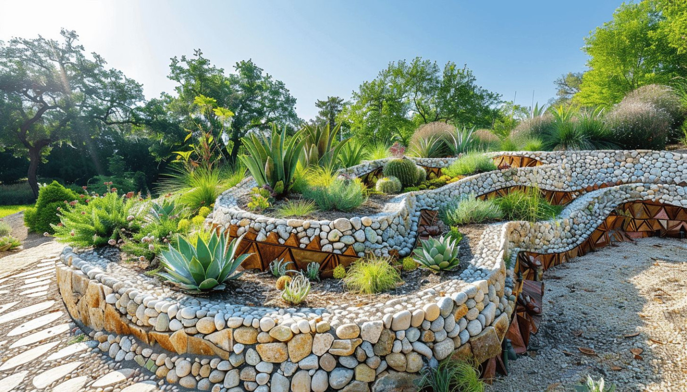 Mur de soutènement jardin méthodes créatives pour structurer et embellir un terrain en pente