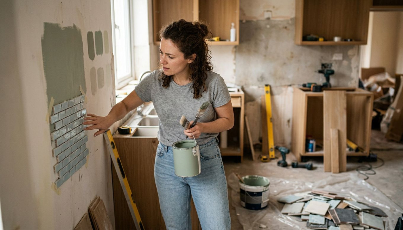 Peindre ou carreler : dilemme des finitions dans les projets de rénovation